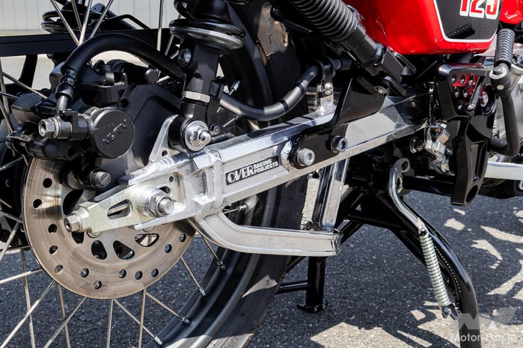 ハンターカブ JA55 オーヴァーレーシング チタンダウンマフラー OVER