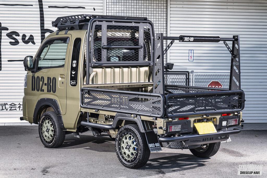 ハイゼットに長尺物なら！ GTウイングみたいで機能的なこのヤグラ