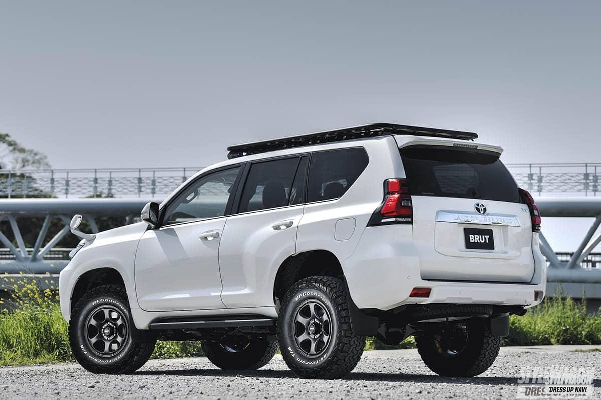 150系プラドにベストな17インチ】アームへの干渉を回避する！ プラド