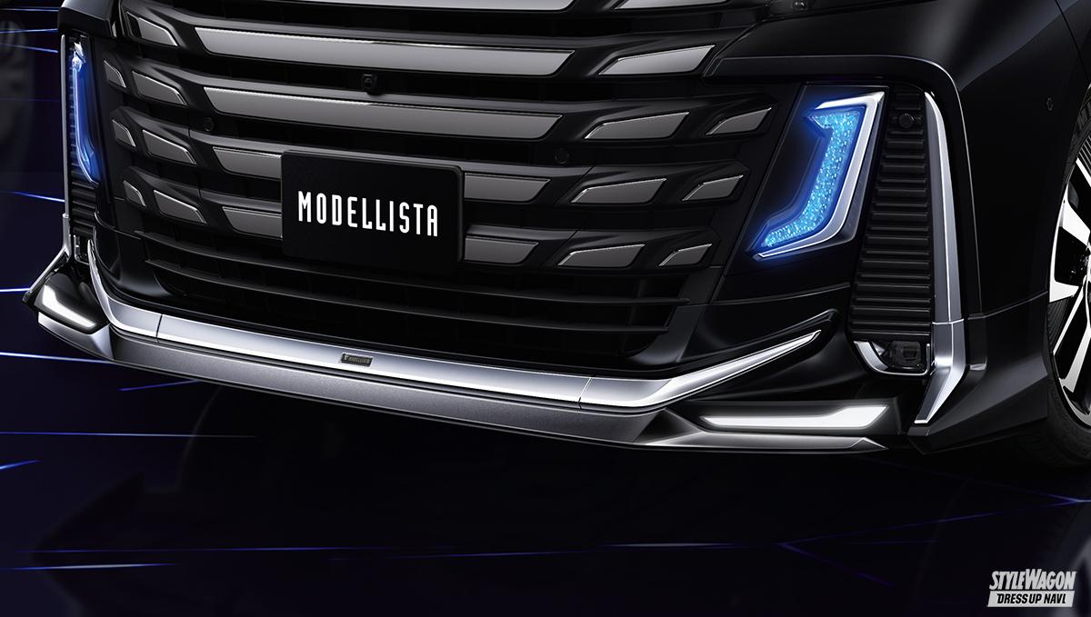 表情が激変しすぎ！ モデリスタのフロントグリルで新型ヴェルファイア