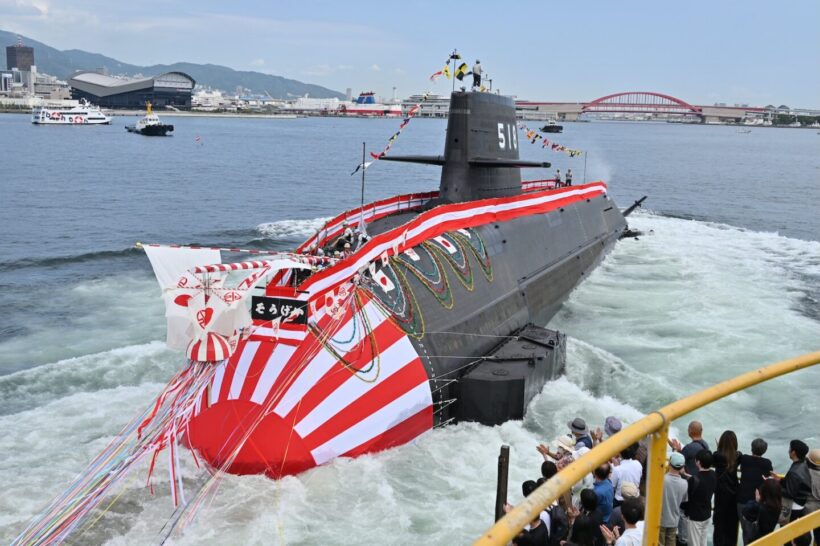 最新鋭潜水艦「そうげい」が進水。高い潜航能力と攻撃能力で日本の海を