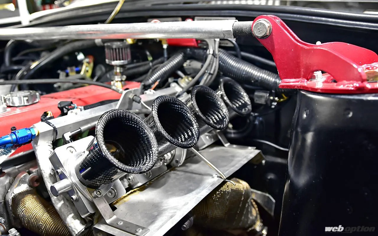 昭和の峠仕様”が現代性能で復活！」メカチューン仕様の4Kエンジンを