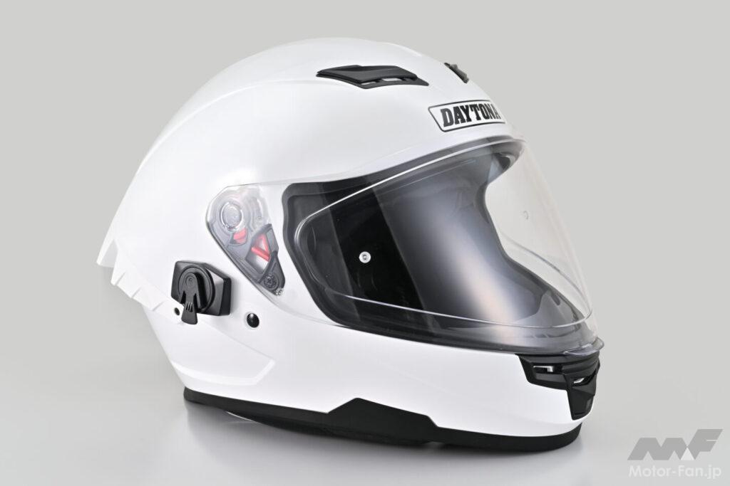 バイクヘルメット専用に開発されたドラレコ」前後フルHDの2カメラ式