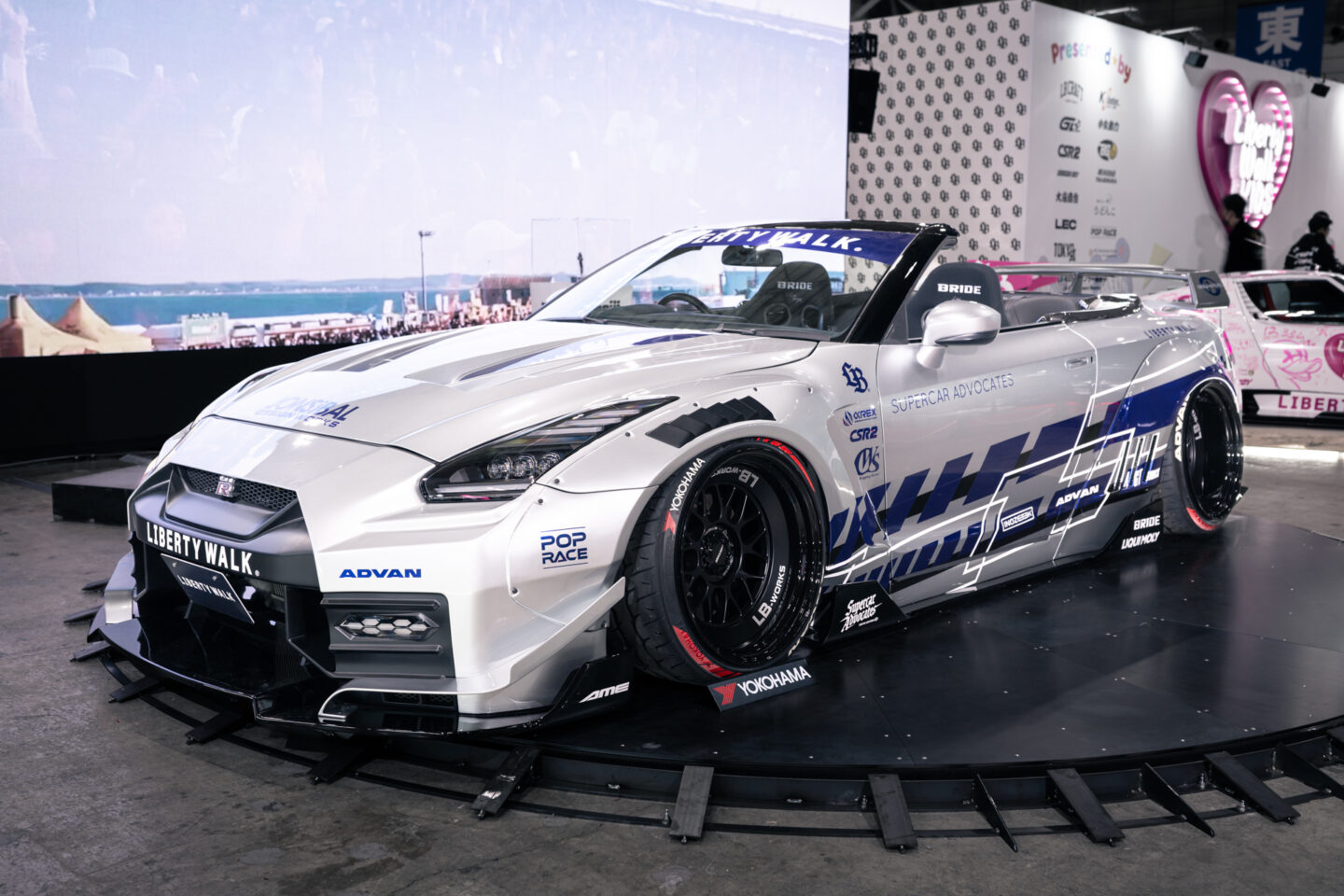 ルーフカットはグラチャンマシンへのリスペクト！」リバティーウォーク