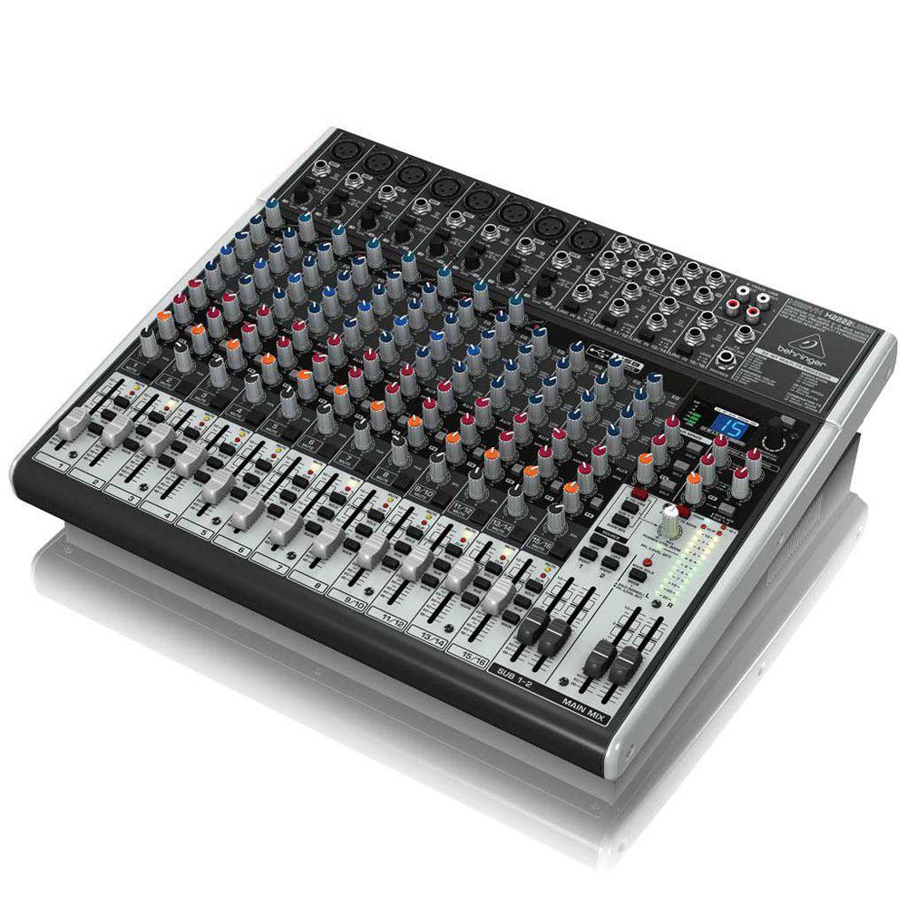 Behringer X2222USB Mixer – Motor City Guitar