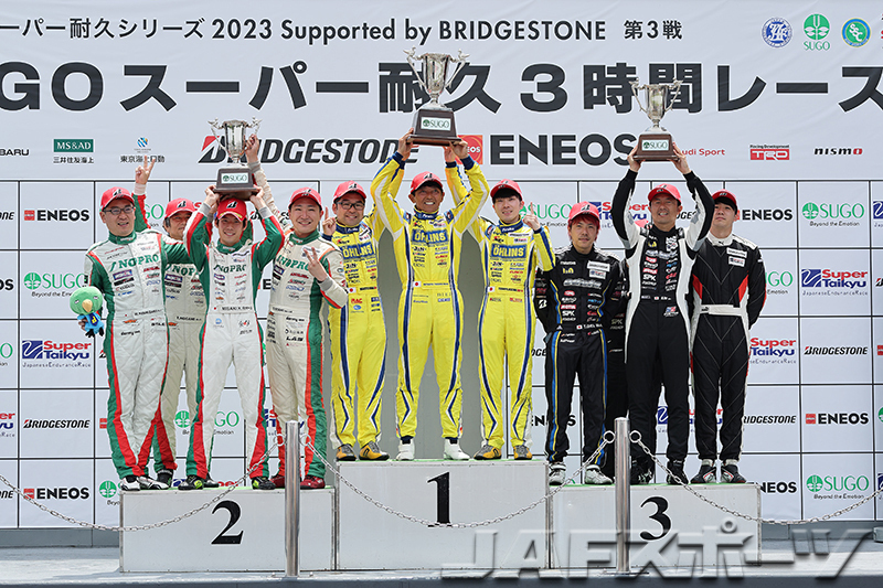 TKRI松永建設AMG GT3が参戦2年目の初優勝。ST-4クラスはENDLESS GR86が