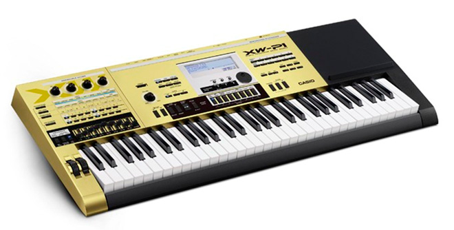 希少 CASIO XW-P1 シンセサイザー 61鍵盤 軽量 キーボード ソフト