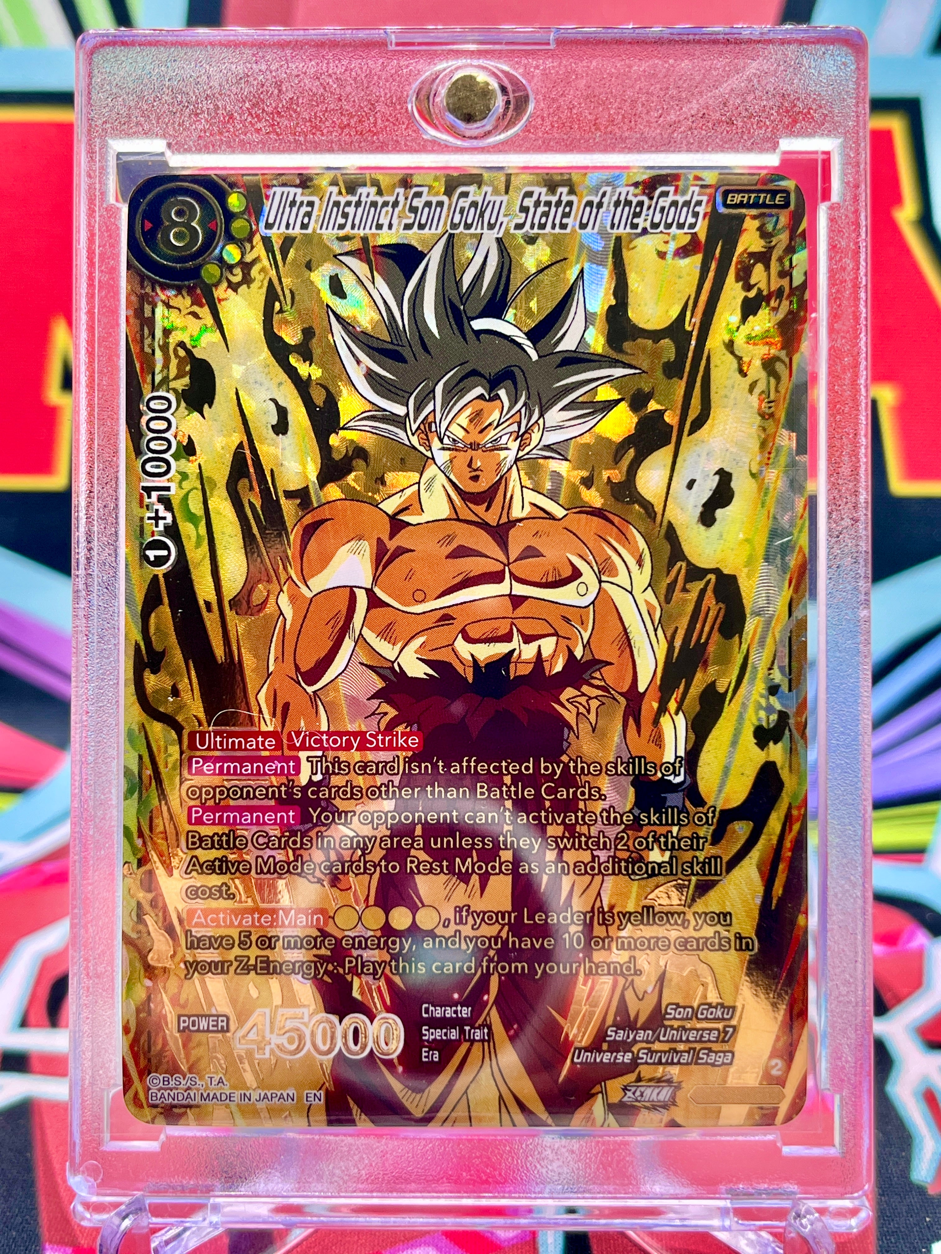 BT23-140 GDR Ultra Instinct Son Goku, State of the Gods (2023)