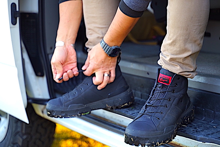 ONITSUKA TIGER GORE-TEXを使用した「HMR PEAK G-TX」がオススメな