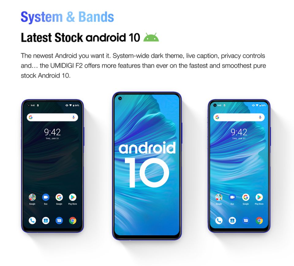 UMIDIGI F2」のスペックや対応バンドとスマホの価格まとめ｜モノログ