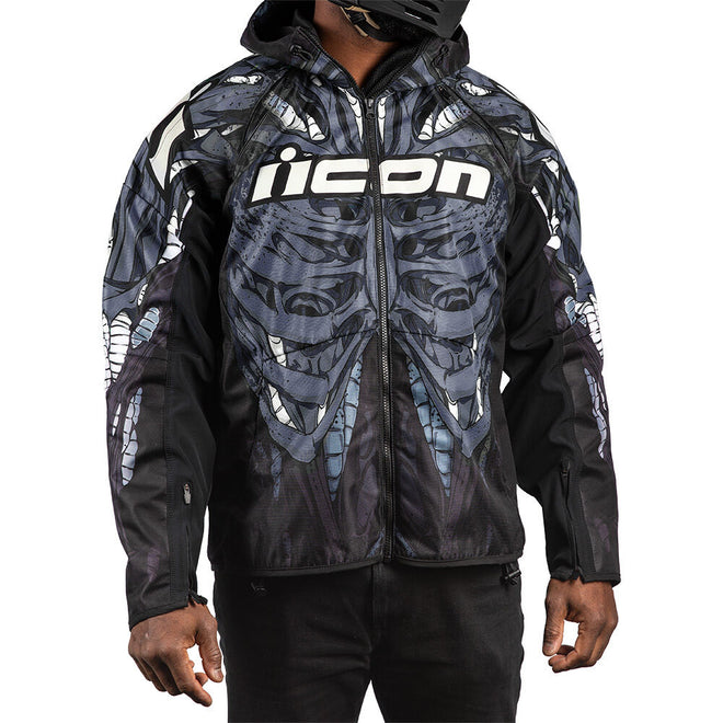 Icon Airform Manik'r Jacket - Black | Motorsport Freaks