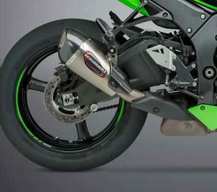 ZX-10R 16-18 S1R カーボン スリップオンマフラー ショート Two