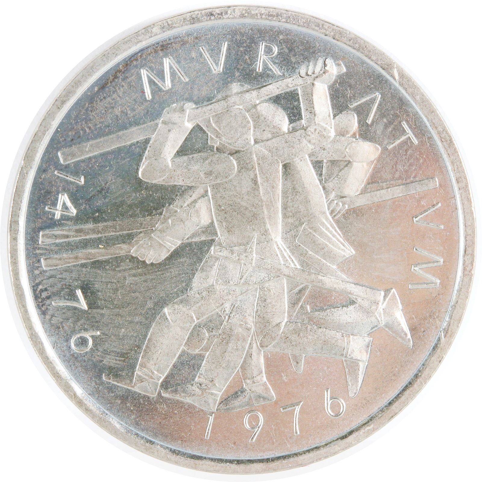 スイス 1976年 5フラン銀貨 UNC | ミスターコインズ