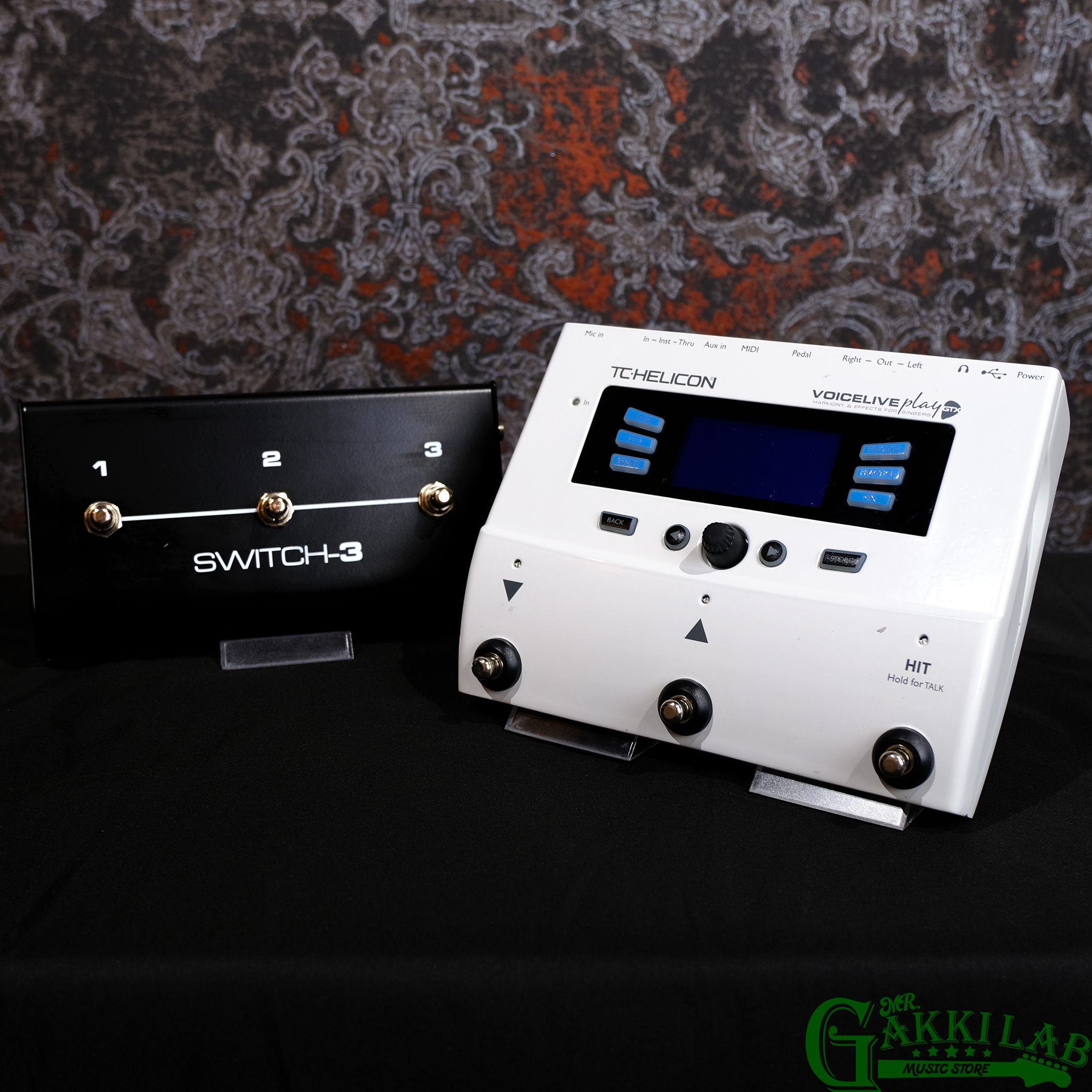 TC-Helicon VoiceLive Play GTX + SWITCH-3 | 札幌の楽器屋さん｜MR