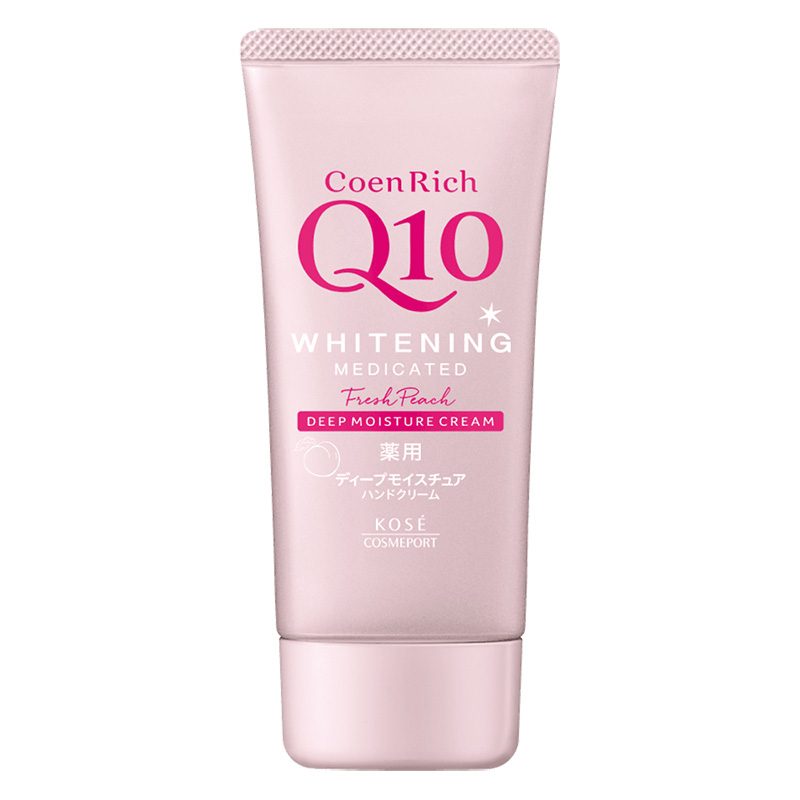 コエンリッチQ10 薬用ホワイトニング ハンドクリーム もぎたてピーチ
