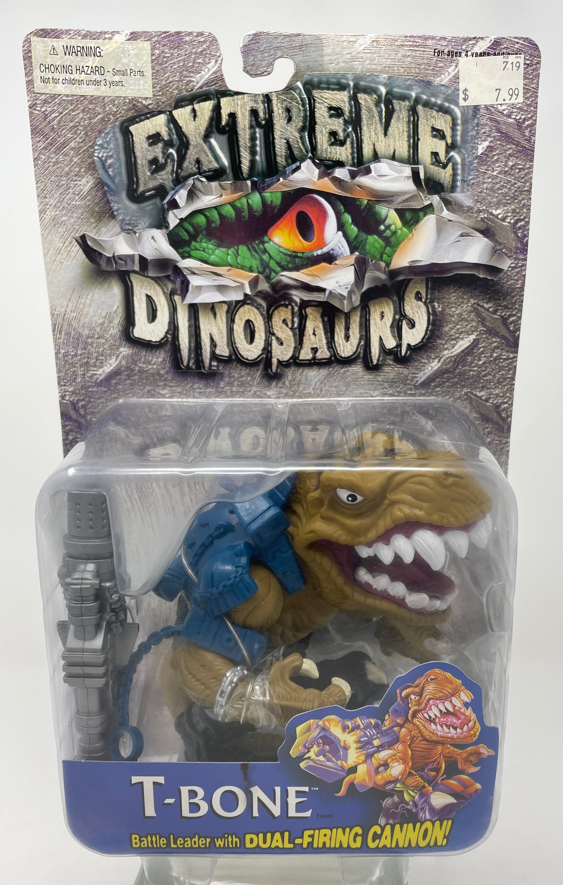 EXTREME DINOSAURS - T-BONE - MATTEL 1996 – Mr. Joe's Really Big