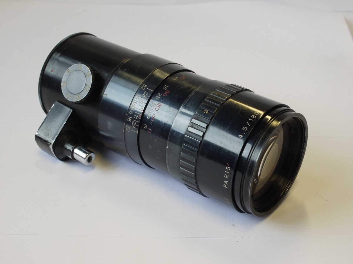Angenieux 180mm f4.5 Alitar lens in Auto Alpa bayonet mount + Alpa