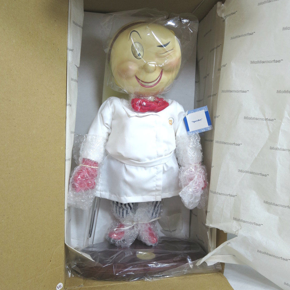 マクドナルド McDonalds スピーディー SpeeDee ドール アメキャラ TOY