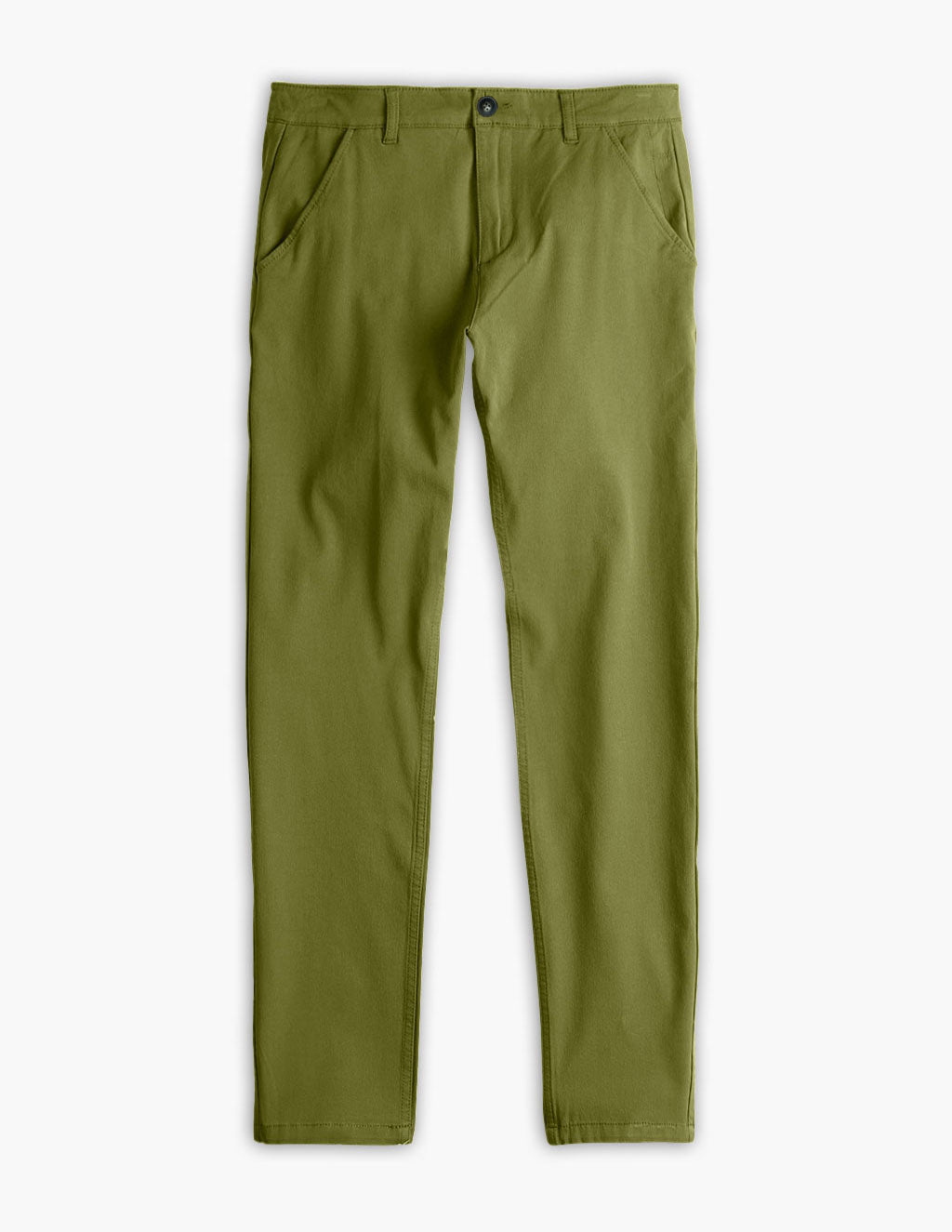 Bravos Army Green Classic Stretch Chinos | Comfortable & Versatile
