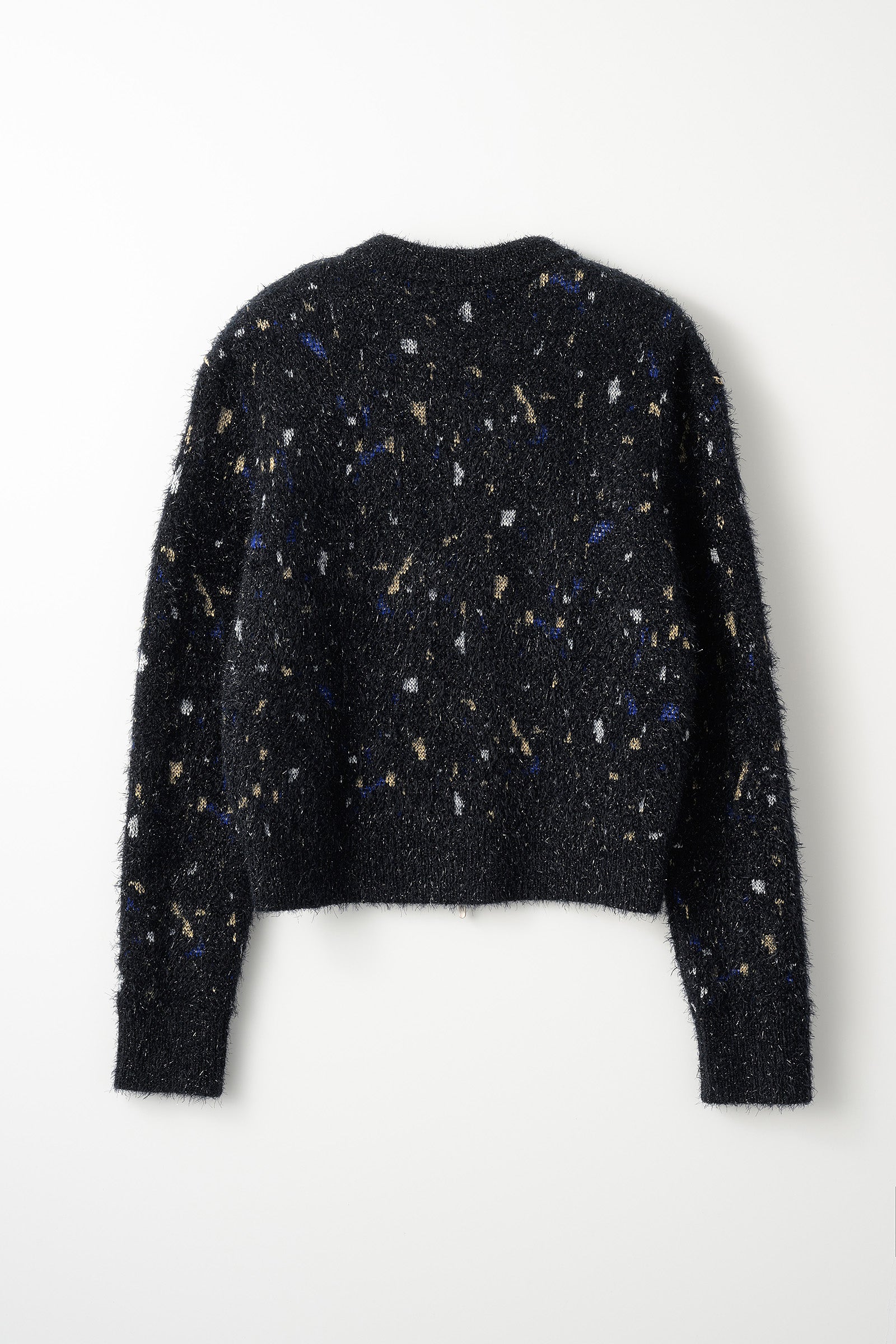 Twinkle knit cardigan (Black) - ニットカーディガン