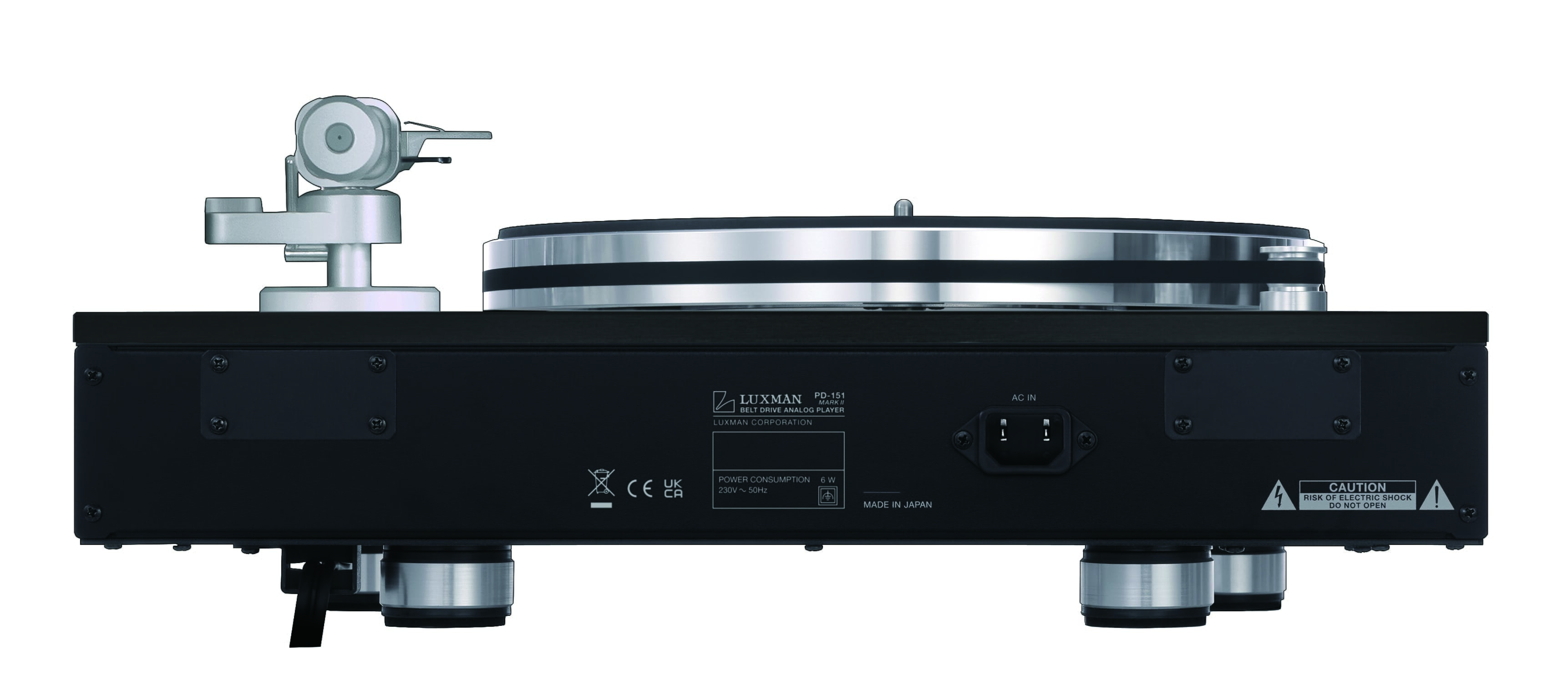 Luxman - PD-151 Mark II Black Edition Centennial Turntable **OPEN