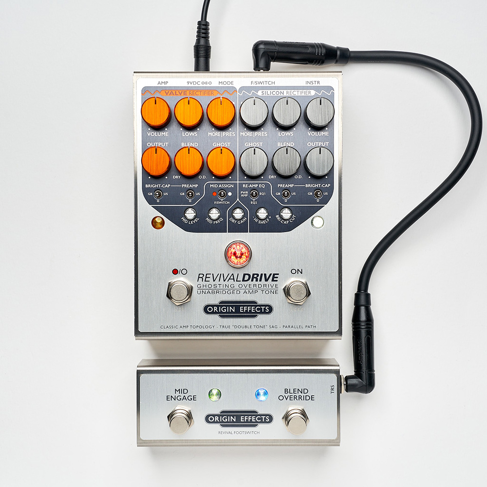 ORIGIN EFFECTS RevivalDRIVE and Footswitch Bundle｜ミュージック