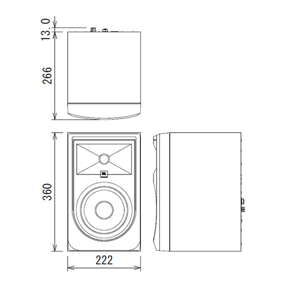 JBL PROFESSIONAL 306P MkII ペア｜ミュージックランドKEY