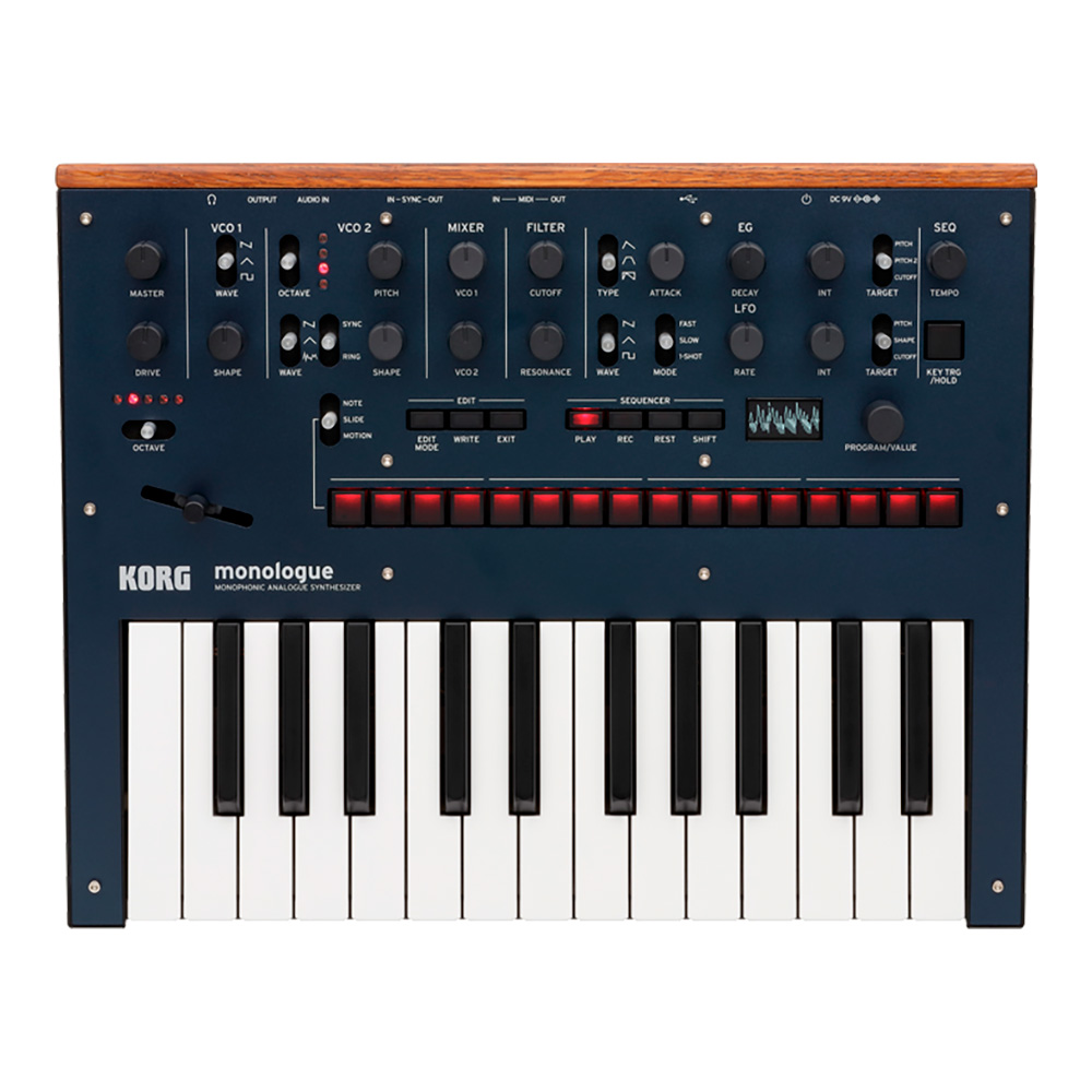 KORG monologue-BL (Dark Blue)｜ミュージックランドKEY