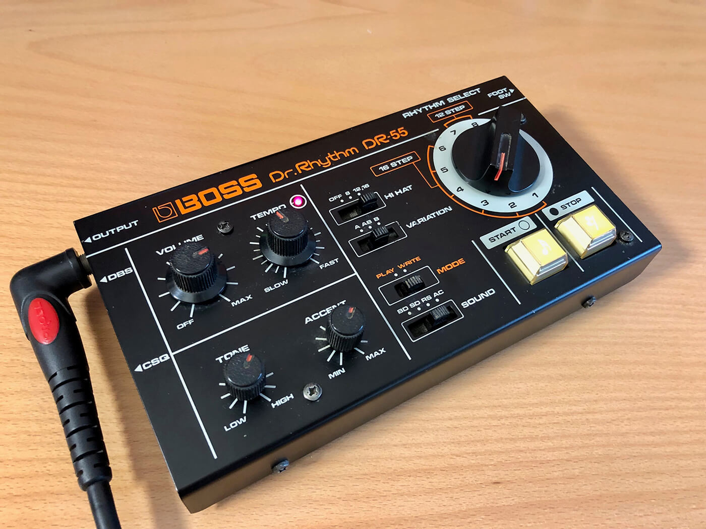 Meet Depeche Mode's first live drummer: the Boss Dr. Rhythm DR-55