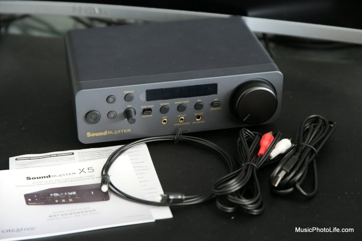 Creative Sound Blaster X5 Review: Best Value USB Amplifier