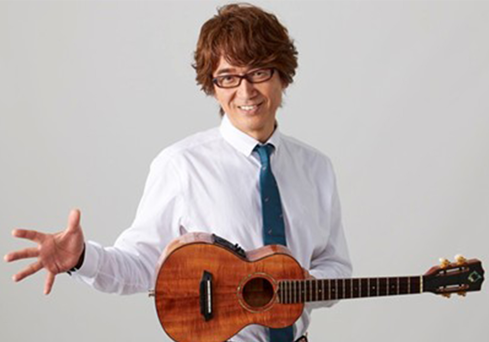 勝誠二ウクレレユニット』～ウクレレ演奏＆体験～ - 学校芸術鑑賞会