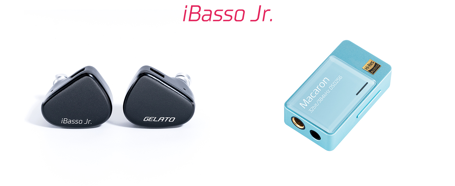 iBassoの新たなエントリーラインナップ「iBasso Jr.」から「Macaron