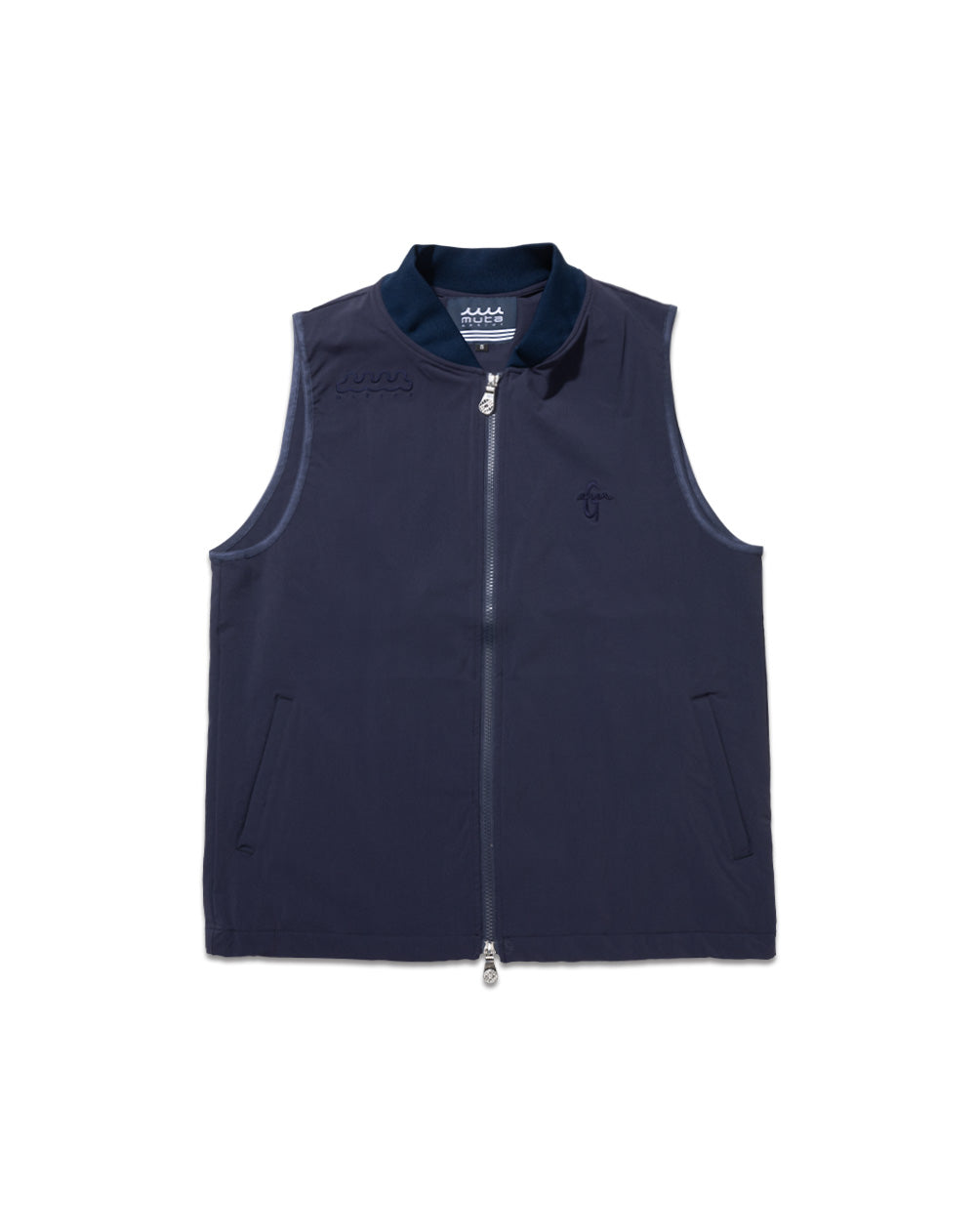 ストレッチナイロン ジップベスト [全5色] – muta Online Store