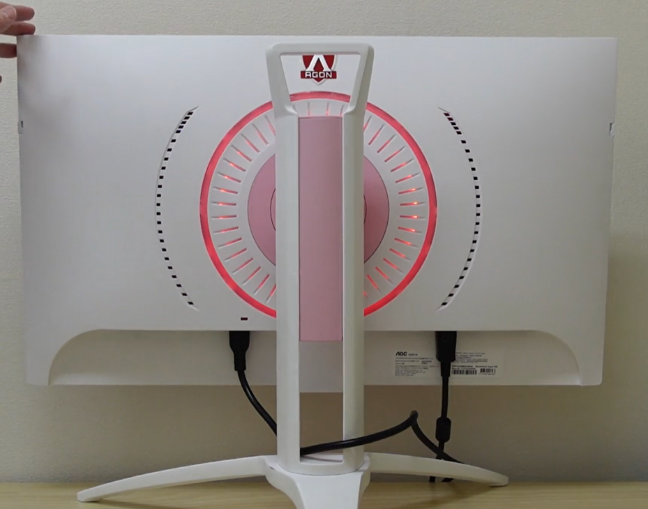実機】AOC AG273FXR/11 レビュー｜ピンク＆ホワイト・デザイン性が高い