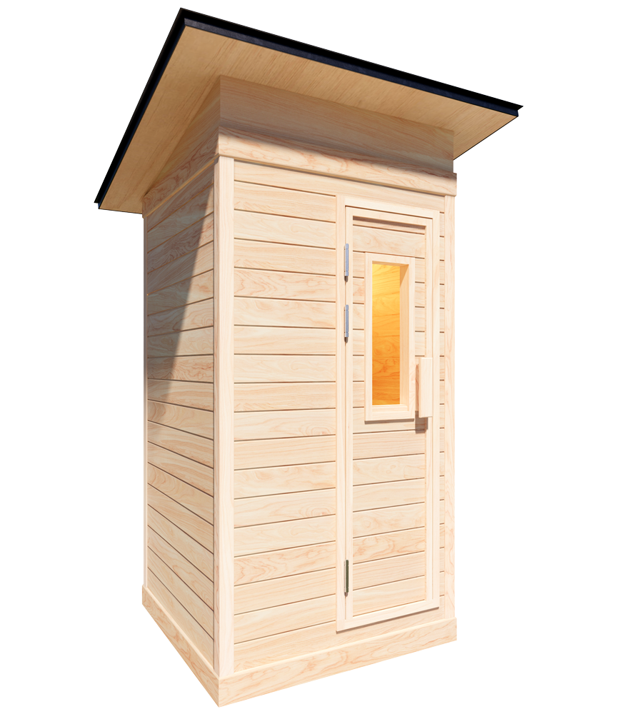 屋外モデル / 1人用｜庭やテラスで楽しむととのい｜My Sauna（マイサウナ）