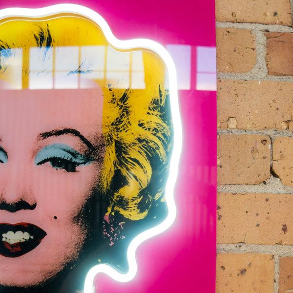 Marilyn Monroe - Neon x Art Sign
