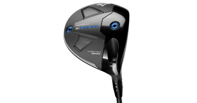 キャロウェイからミニドライバー「PARADYM Ai SMOKE Ti 340 MINI」が