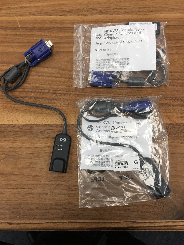 HPE KVM Interface Adapter AF628A (no original box) – CherryTree Inc