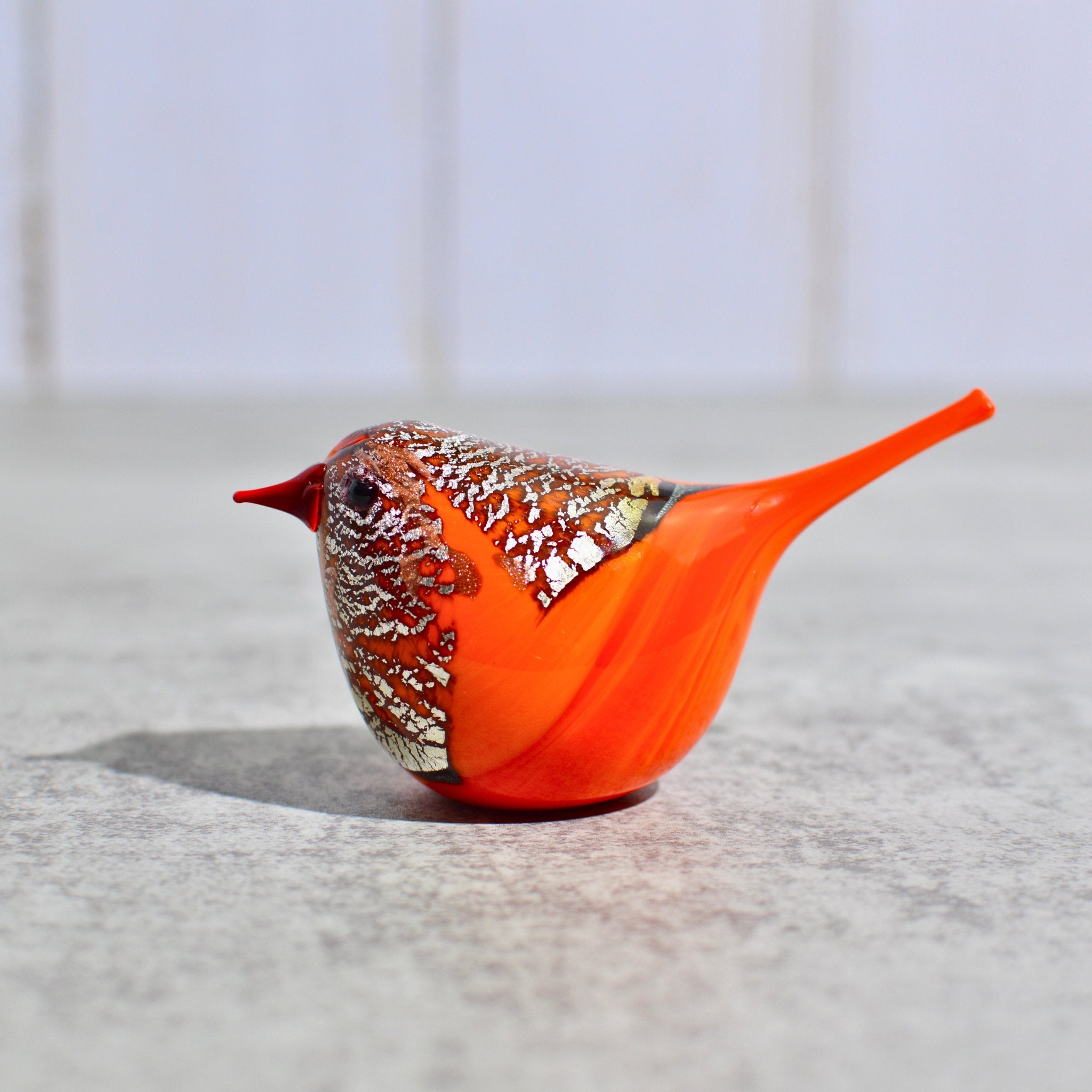 Murano Glass Coco Bird Figurine, Made in Italy