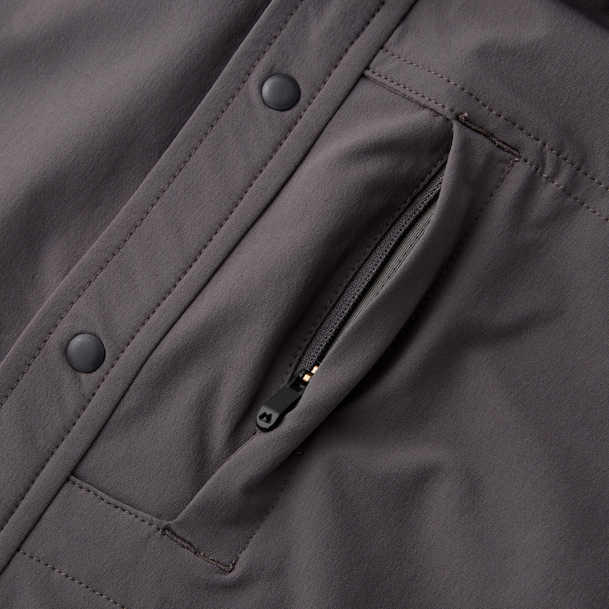 Everyday Overshirt in Graphite | Men's Technical Button-up | Myles