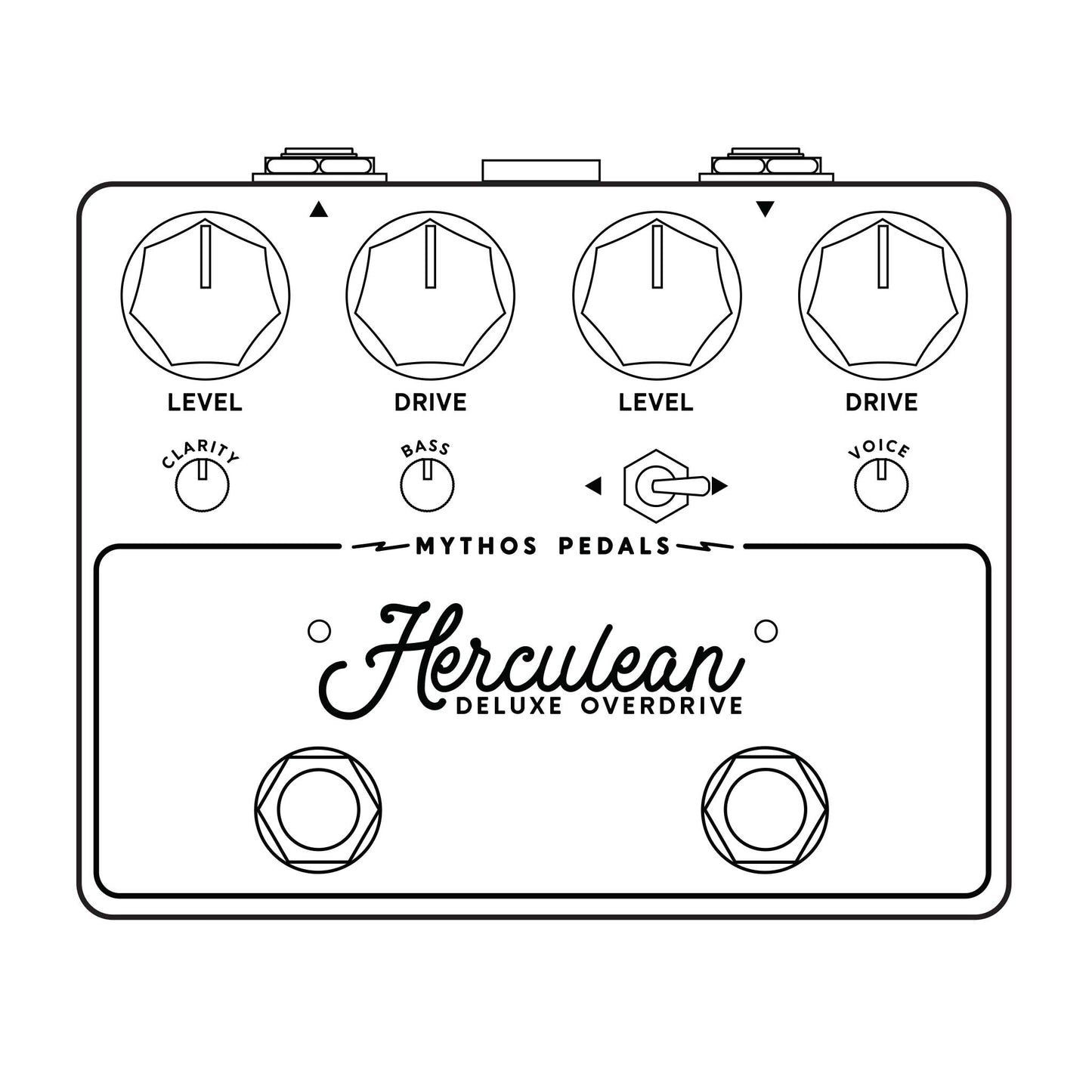 Herculean Deluxe Overdrive – Mythos Pedals
