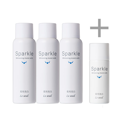 薬用美白]スパークル ホワイトニングモイストミルク 100g | ルソイル
