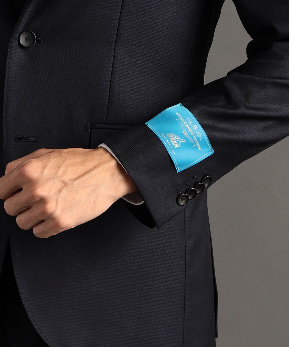 ex/tra】CANONICO Super110sマイクロドビー 2つ釦シングルスーツ