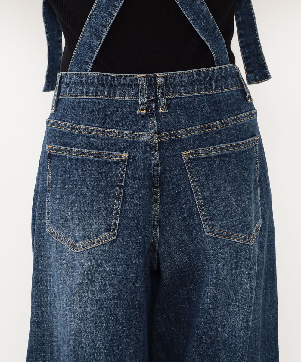 WALDO】サスペンダー付きデニムワイドパンツ｜デニム｜ニコル公式通販