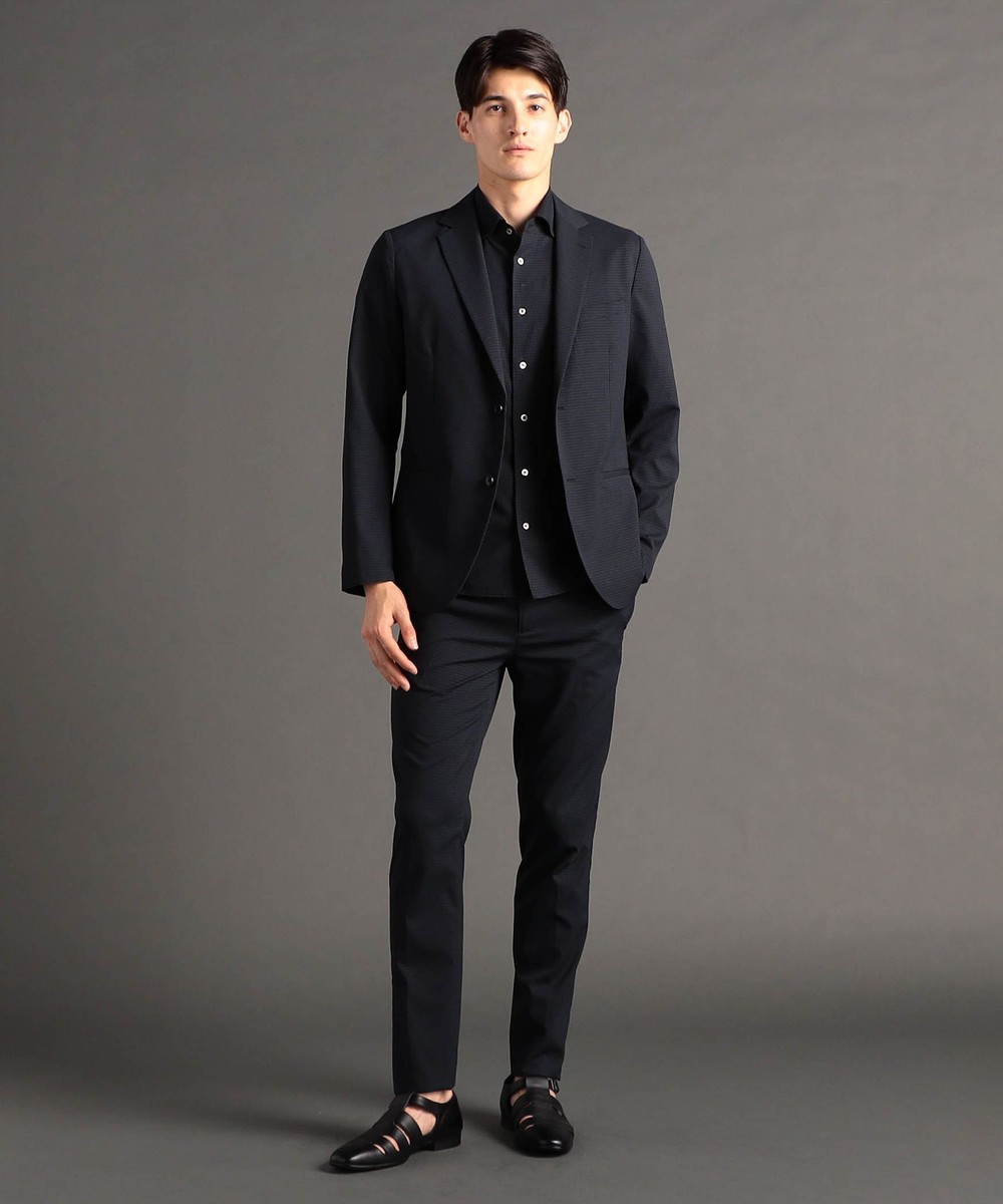 ex/tra】シアサッカー セットアップジャケット｜テーラード｜ニコル