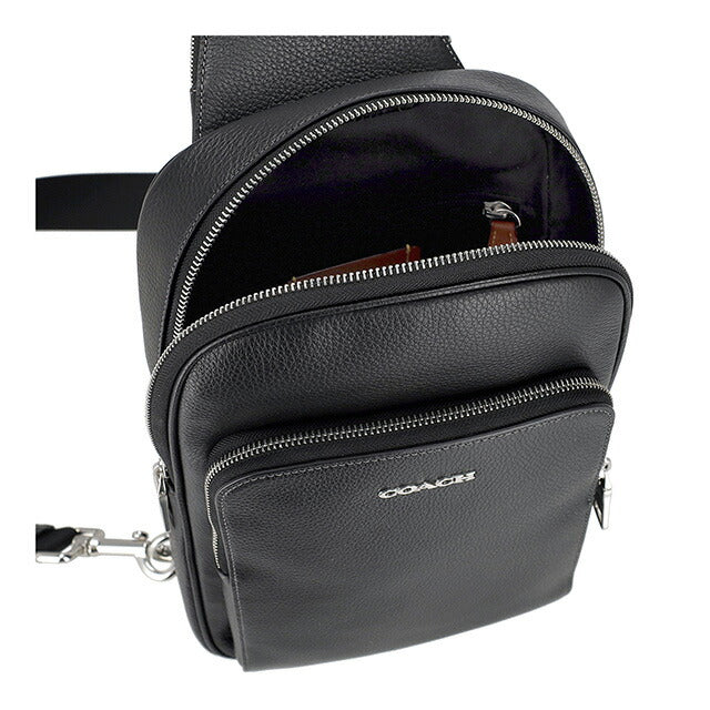 コーチ ボディバッグ メンズ ブランド COACH CY833 ブラック CY833-SV