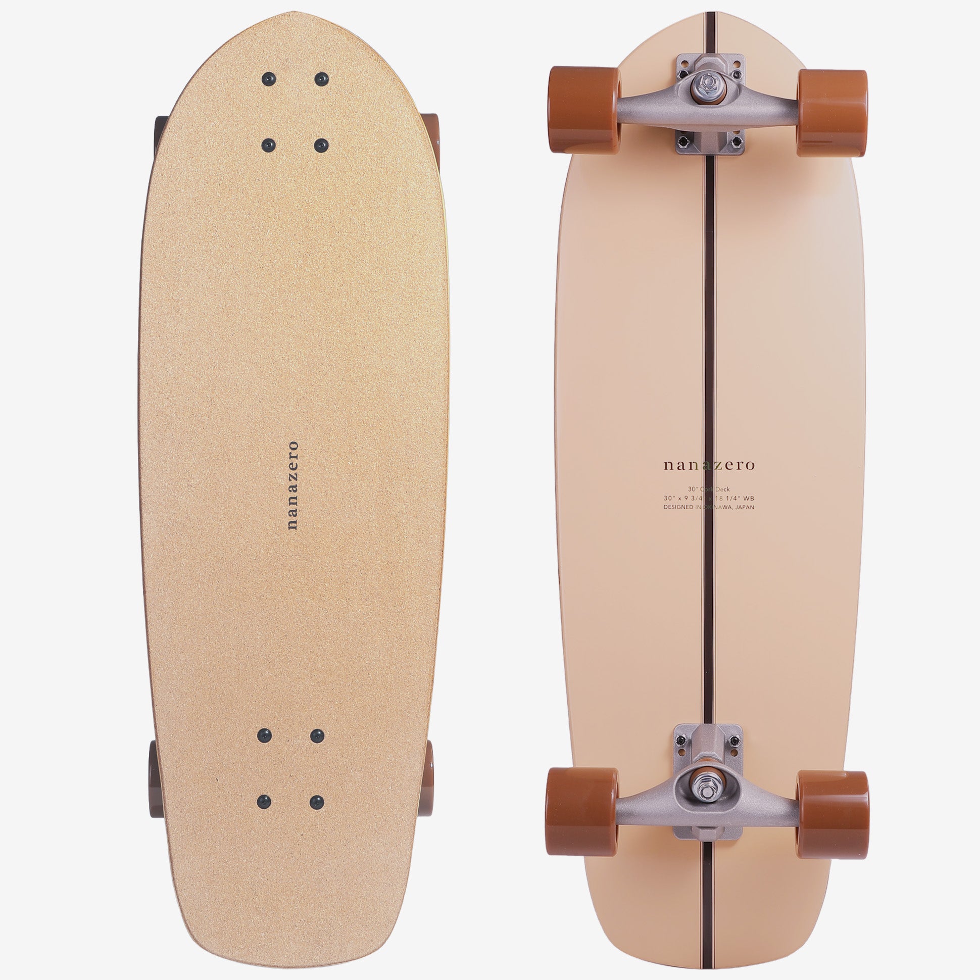 nanazero公式】Bamboo サーフスケート 30