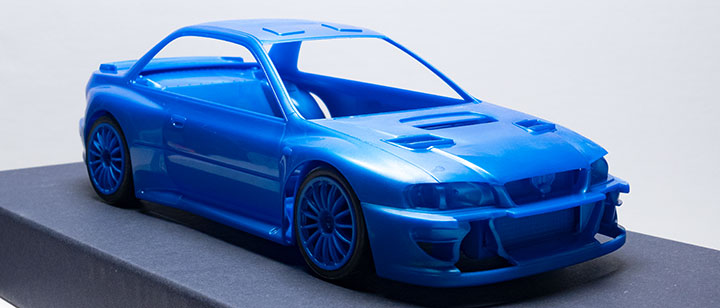 仮組み 1/24 スバル インプレッサWRC'98 モンテカルロ の制作 #07