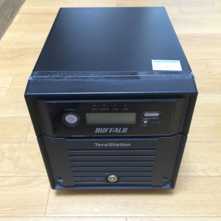 ハードオフでバッファローのジャンクNASを買ってみた | kill-time DX