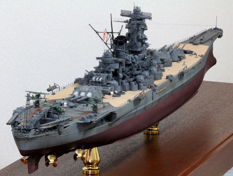 戦艦 大和 1/200 徹底ディティールアップ製作記 ニチモ NICHIMO 日本